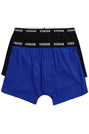 STHUGE Męskie spodnie średnie, duże rozmiary, 2 sztuki, solidne, , XL duże rozmiary