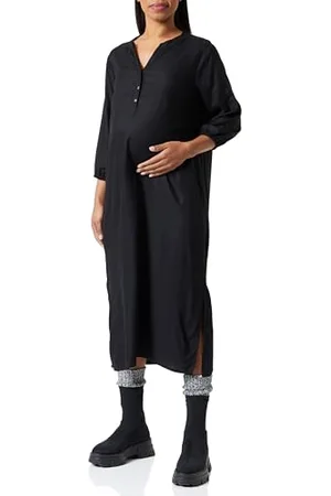 Mama;licious MLMISTY LIA 3/4 WO MIDI Dress 2F, , M