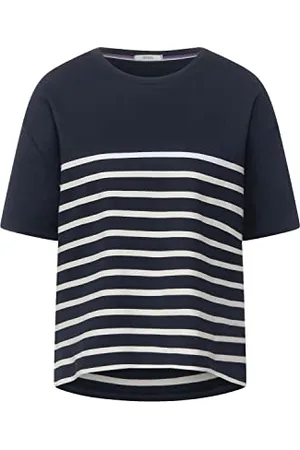 CECIL Damski sweter 301849, niebieski , XS (DE)