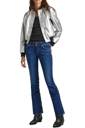 Pepe Jeans Damskie dżinsy Slim Fit Flare Lw, , 32W / 32L