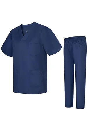 MISEMIYA Pakiet * 2 szt - Casaca I SPODNIE Sanitarne Unisex Medyczne Mundury sanitarne 2-817-8312, , XL