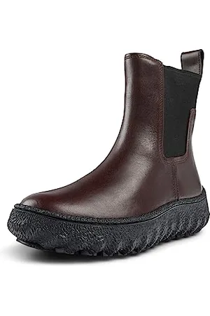 Camper Damskie nowoczesne buty Chelsea, Burgund, 36 EU