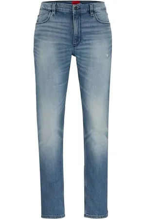 HUGO BOSS Męskie dżinsy 734 Extra Slim Denim Stretch Blue Wygodne, , 34W / 34L