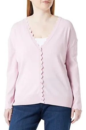 Gerry Weber Damska kurtka 130024-35712 z dzianiny, pudrowy róż, 44, , 44