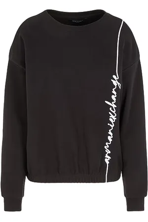 Armani Exchange Damska bluza z kapturem Signature Logo French Terry, , S