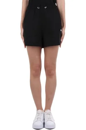 Fila Damskie spodenki Brandenburg z wysokim stanem, czarne, XS, , XS
