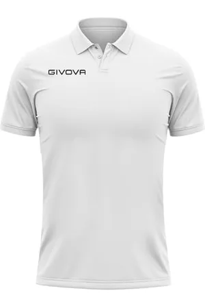 Givova MA005-0003-7XS koszulka polo, biała, 7XS dla mężczyzn