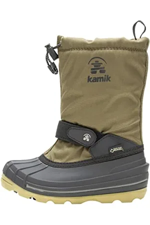 Kamik Dziecięce buty zimowe Waterbug8g uniseks, Dark Olive Nk4805 Dol, 31 EU
