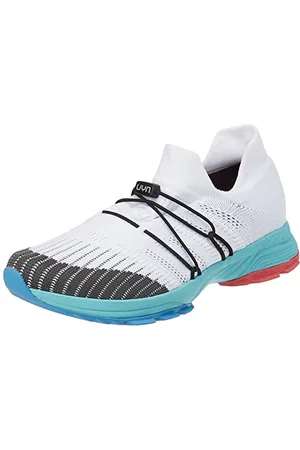 UYN Free Flow Tune XC Turquoise Sole, Trampki damskie, Biały/Szary, 38 EU, , 38 EU