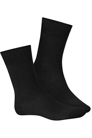 Hudson Skarpety męskie, 004211 Relax Exquisit, rozmiar 43/44, czarne (Black 005)