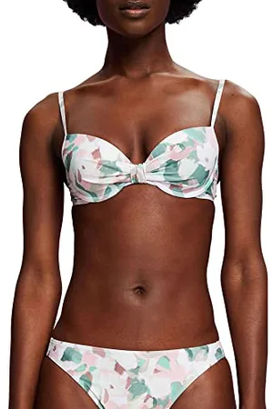 ESPRIT Bodywear damskie ELIA Beach RCS Padded Bra Bikini, zielony khaki 3, 36B