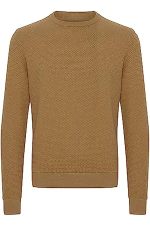 Casual Friday CFKarlo Structured Crew Neck Knit męski sweter z dzianiny, drobno tkany, sweter z okrągłym dekoltem, , 3XL