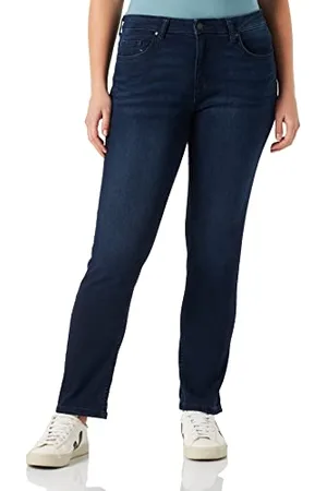 Mustang Damskie jeansy Sissy Slim, ciemnoniebieskie 802, 27 W / 34 L