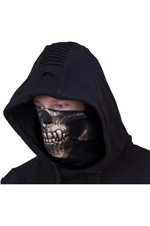 Spiral Goth Skull szal komin unisex , , jeden rozmiar
