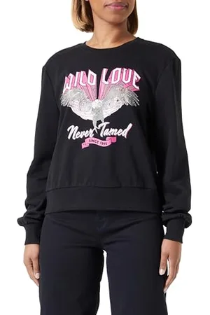 ONLY Onlnomi L/S Wild O-Neck Box Cc SWT bluza damska, , L