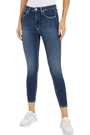 Calvin Klein Jeans Damskie dżinsy High Rise Ankle Skinny Fit, , 24W