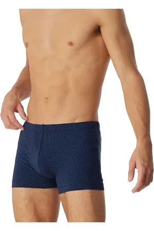 Schiesser Schieser Herren Unterwäsche Short für Männer weich und bequem ohne Gummibund Bio Baumwolle - Cotton Casual