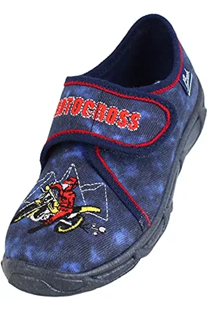 Beck Chłopięce 3035 Motocross ciemnoniebieskie kapcie, - granatowy - 35 EU