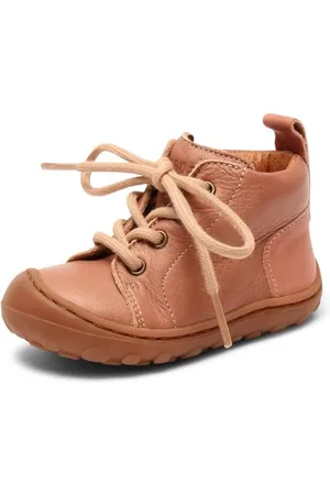 Bisgaard Gerle lace Unisex dziecięce buty First Walker, beżowy - - 24 EU