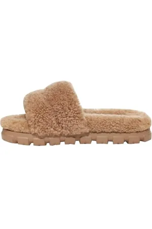 UGG Damskie kapcie Cozetta Curly, Kasztan, 42 EU