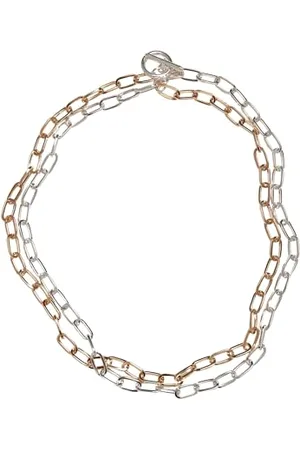 Urban classics Naszyjnik unisex dwukolorowy Layering Necklace, kolor , rozmiar one size