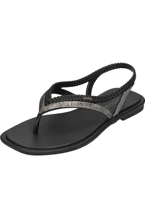 Grendha Damskie CAJU Hera Sand AD, czarne, 40 EU, , 40 EU Schmal