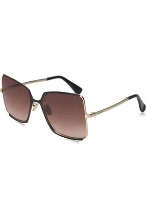 Max Mara WEHO Okulary, Gold, 58/19/140 dla kobiet