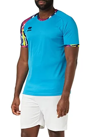 Errea Męska koszulka Paddy Mc T-Shirt, cyjan, rozmiar L, , L