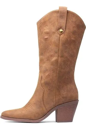 Rocket Dog Damskie buty Feria Western Boot, orzech, 36 EU, , 36 EU