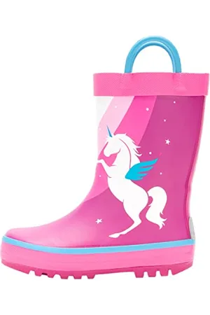 Kamik Kalosze dziewczęce Unicorn, różowy - - 23 EU