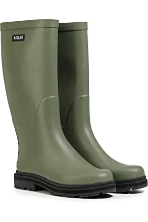 Aigle Orzeł Ultra Rain, damskie buty przeciwdeszczowe, oliwkowy, 37 EU