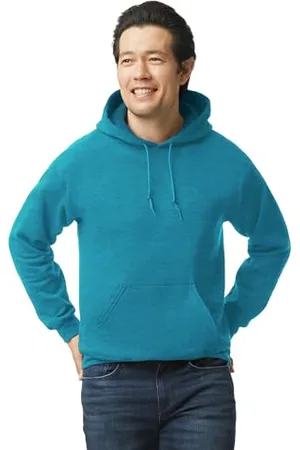 Gildan Męska bluza polarowa z kapturem, styl G18500, koszula (1 opakowanie), , M