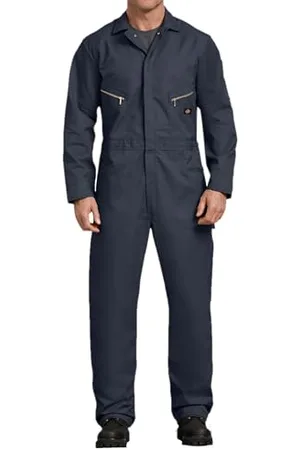 Dickies Męski kombinezon Deluxe Twill z długim rękawem, X-Large Tall
