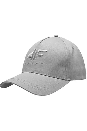 4F Baseball Cap M132 Kolor szary Rozmiar M, , M