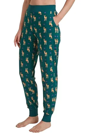 Calida Favourites damskie spodnie do spania z bocznymi kieszeniami, ze 100% bawełny, , 32-34
