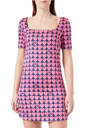 Moschino Damskie szorty slim fit z kwadratowym dekoltem w serek, , 48 (DE), , 48