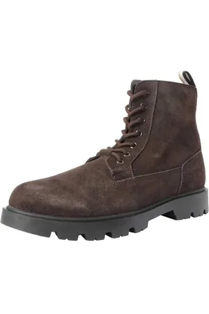 HUGO BOSS Męskie buty Adley_Pół_SD Half_Boot, Dark Brown, 42 EU, , 42 EU