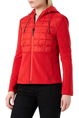 Gerry Weber Płaszcz damski 150007-31061, nie wełna, Fire, 34