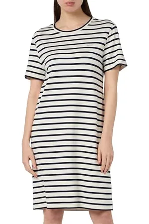GANT Striped SS T-Shirt Dress, , L