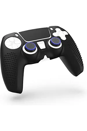 hama Zestaw akcesoriów do kontrolera PlayStation 5 6 w 1 (silikonowe nakładki, ochrona kontrolera DualSense PS5)