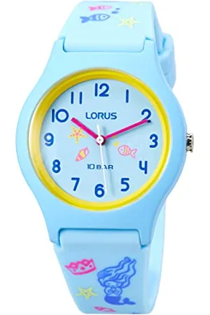 Seiko Lorus zegarek dziecięcy kwarcowy tworzywo sztuczne z silikonowym paskiem RRX51HX9, , Pasek