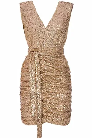 Swing Sparkle sukienka mini damska | elegancka sukienka | odświętna sukienka | sukienka imprezowa | suknia wieczorowa | sukienka ślubna | sukienka z cekinami | krótka sukienka | błyszcząca