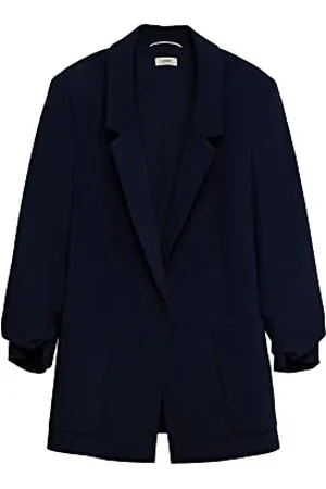 ESPRIT Damska marynarka 023EE1G327, 400/NAVY, 44