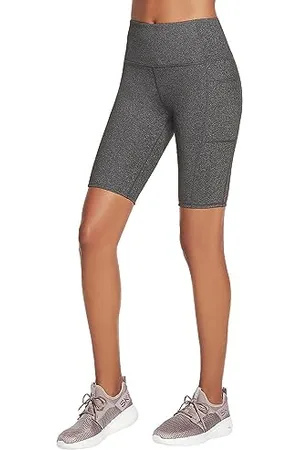Skechers Damskie spodenki rowerowe Go Walk z wysokim stanem 25 cm, , XL