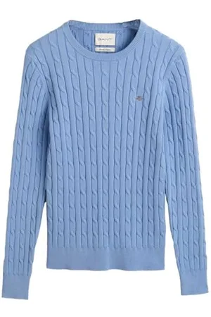 GANT Rozciągliwy bawełniany kabel w kształcie litery C Sweter Kobiety, ,XL