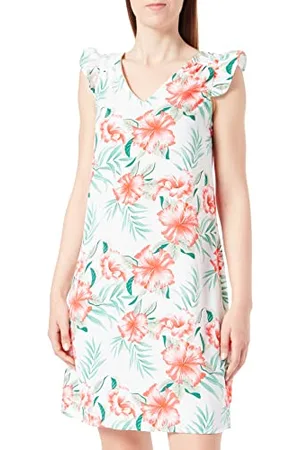 ONLY Damska sukienka Onlsylvie Fr Life S/S Frill Dress PTM sukienka z nadrukiem, , S