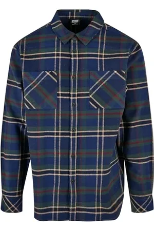 Urban classics Męska koszulka w kratkę, , S