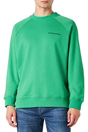 Scotch&Soda Unisex Crew Sweat in Organic Cotton bluza, , S