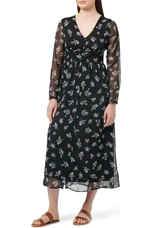 ONLY ONLMALINA Life L/S MIDI Dress PTM, , M