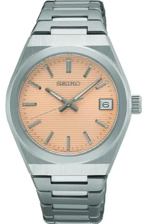 Seiko Damski analogowy zegarek kwarcowy z bransoletką ze stali nierdzewnej SUR577P1